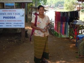 黄色系ロンジー